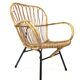 Fauteuil en rotin par Rohe Noordwolde, 1960