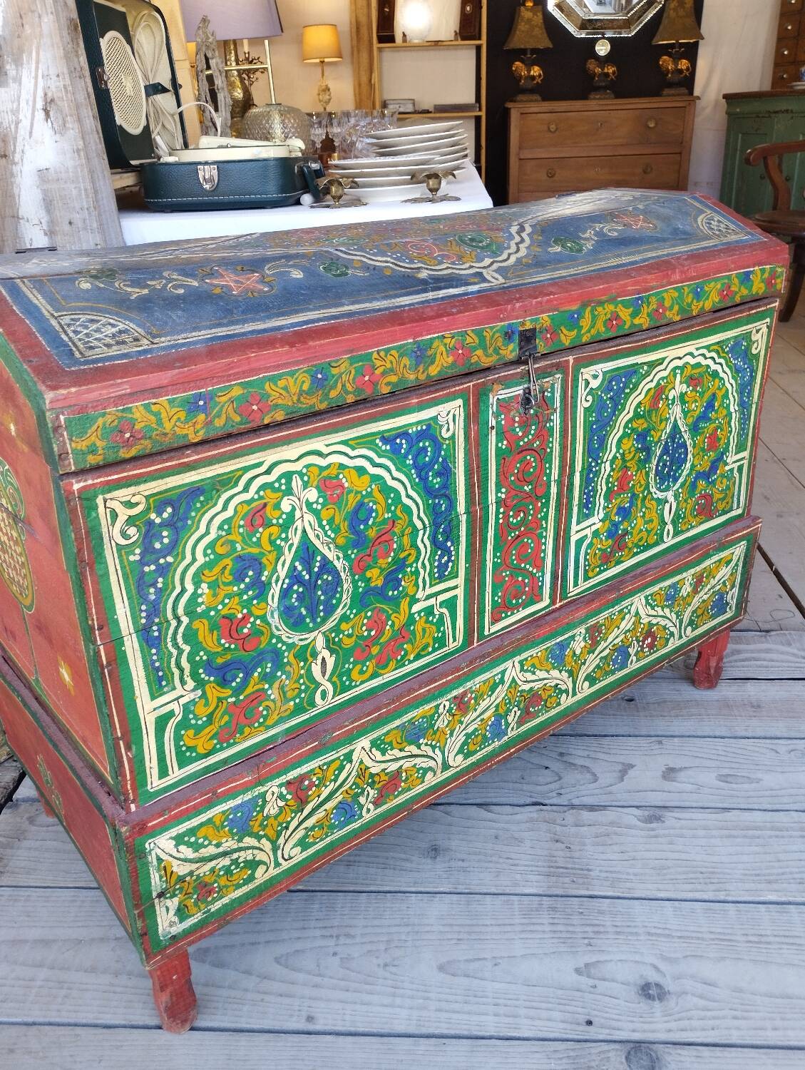 Ancient Berber wedding chest