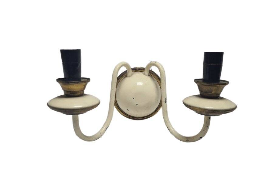 2-armed wall lamp from Elmet Zabrze, Poland, 1970s