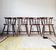 Set of 4 Western Bistro Chairs in Solid Wood – Vintage Pub Style