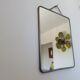 Old barber mirror with chain 50 years 60