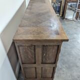 Enfilade en chêne massif sclupté DLG Dudouyt