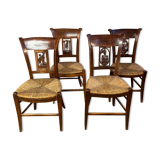 4 Charles X chairs