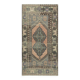 Vintage Handmade Turkish Oriental Rug for Country Homes, Rustic & Tribal Interiors. 100% Wool