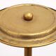 Brutalist Table Lamp Marble & Glass, Vintage 1980