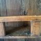 Old oak dresser or shelf to place on the ground