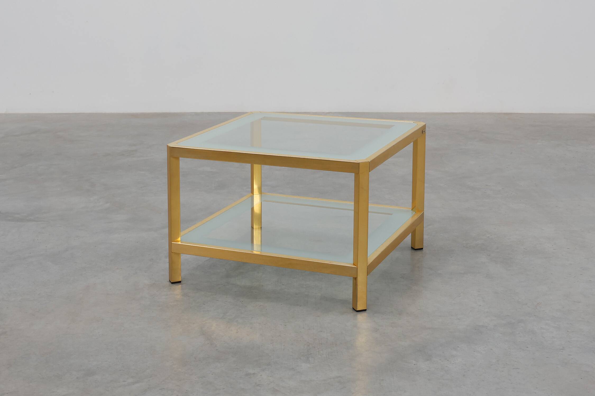 Table basse carrée Mid-Century par Fedam, Belgique