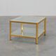 Table basse carrée Mid-Century par Fedam, Belgique
