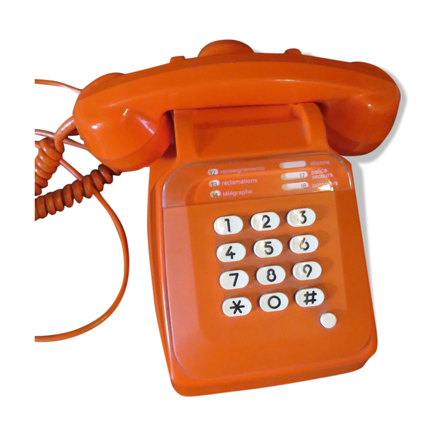 Phone orange 80s