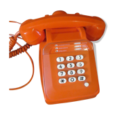 Phone orange 80s