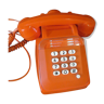 Téléphone orange années 80