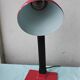 Red desk lamp