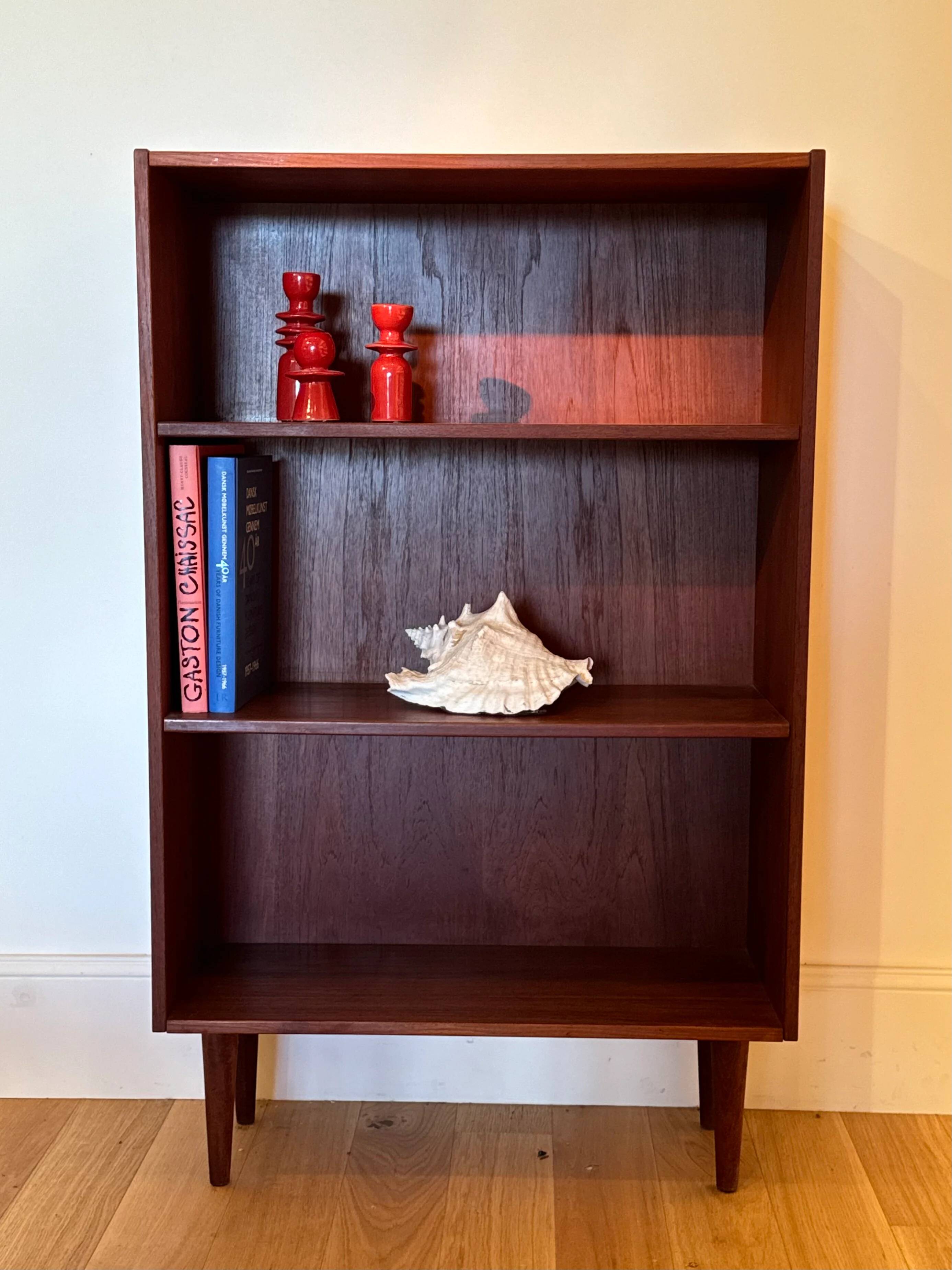 Vintage Scandinavian teak library "Vera"