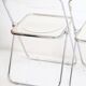Suite of 4 Plia chairs by Giancarlo Piretti for castelli