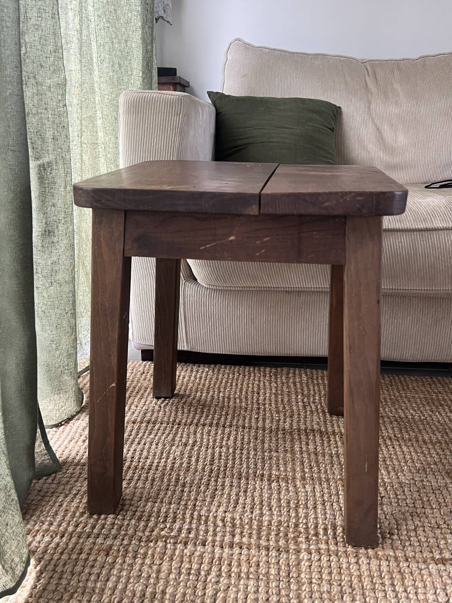 Old wooden stool