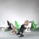 2000s White “Casalino” chair by Alexander Begge for Casala, Germany – Large Stock!