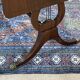 English mahogany drop-leaf desk from the 1950s