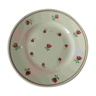 Badonviller dish with floral pattern