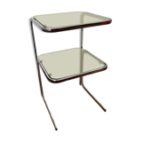 Table verre fumé