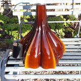 Vintage opaline pendant lamp