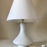Opaline and brass opaline lamp 70