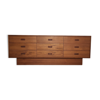 Scandinavian dressing chest of drawers 60s