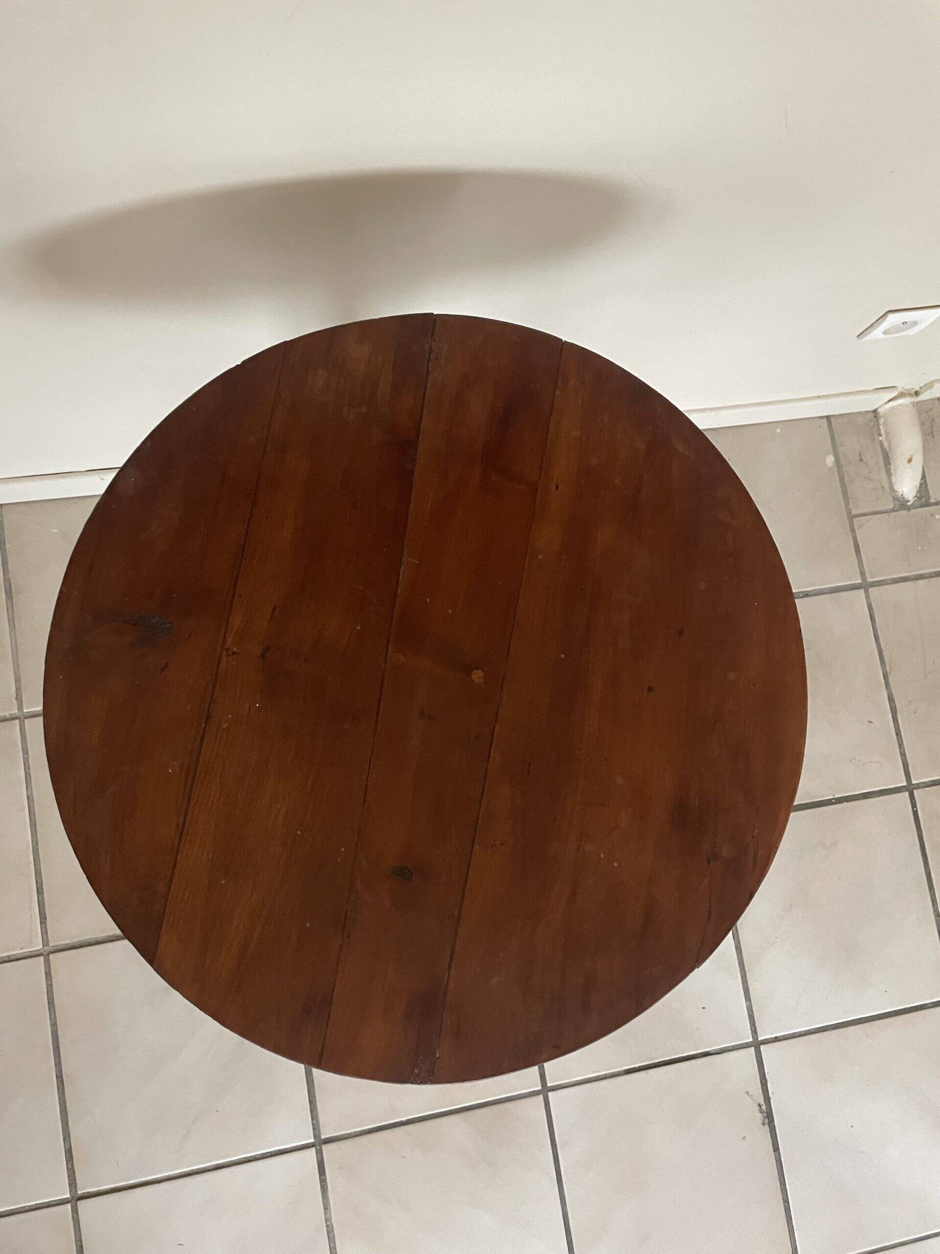 Wooden side table