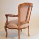 Fauteuil cabriolet restauré