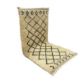 Handcrafted Moroccan Berber carpet 180 X 92 CM