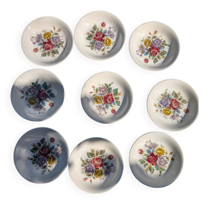 9 assiettes creuses villeroy