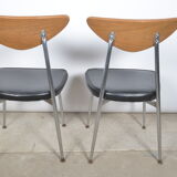 Pair of craft Quebec style chairs
