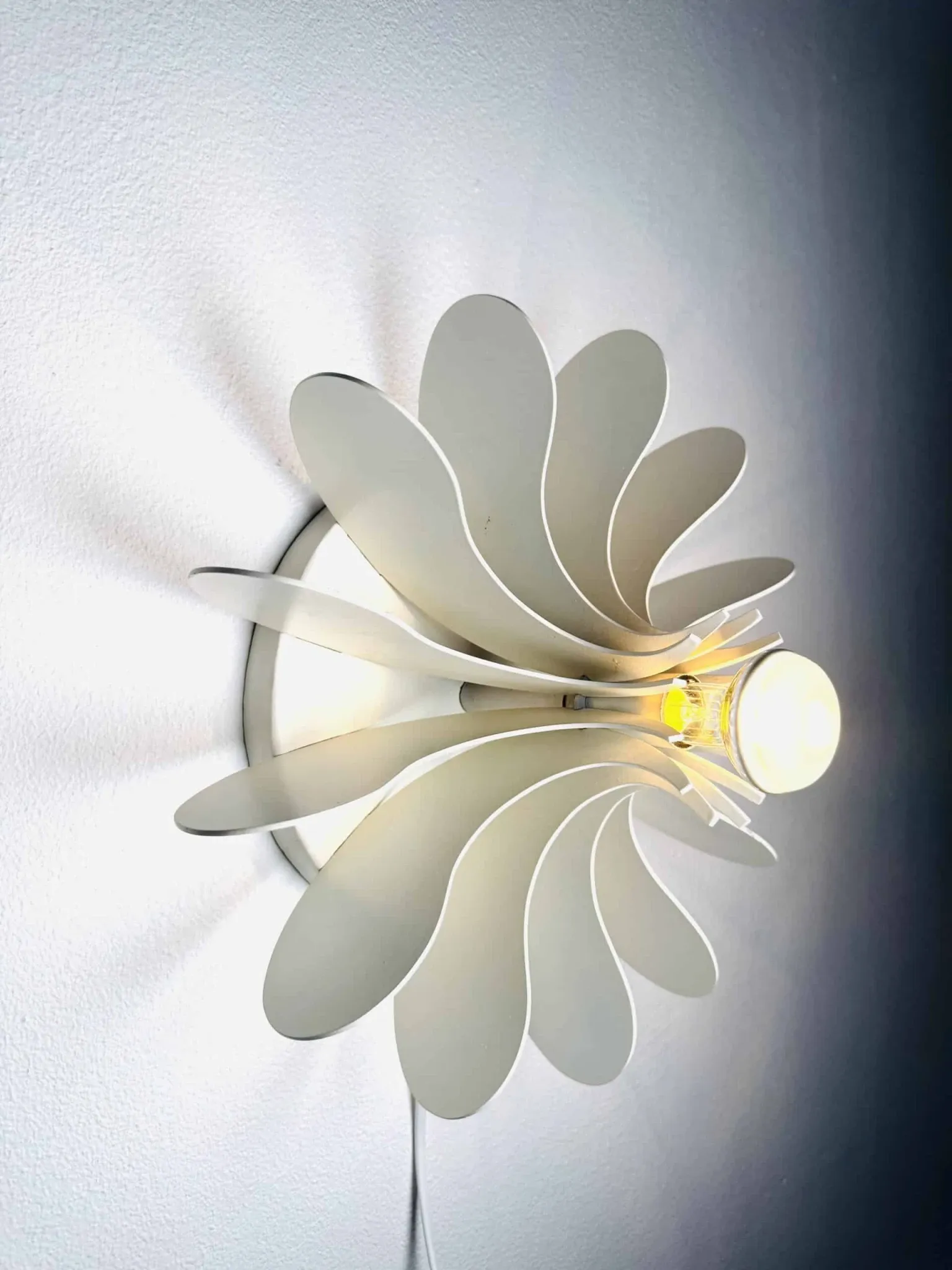 One-Off Bolide Wall Lamp By Hermian Sneyders De Vogel For Raak Amsterdam, The Netherlands, 1970S
