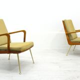 Fauteuils Boomerang par Hans Mitzlaff pour Eugen Schmidt, Allemagne, années 1950