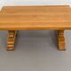 Vintage oak coffee table