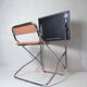 Former foldable gico desk for children chrome skai formica