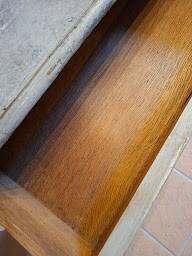 Antique chest of drawers with antique patina