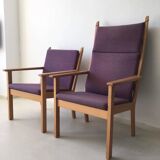 Set of chairs by Hans Wegner for Getama 1980 s