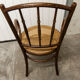 Fauteuil scandinave Fischel cannage 1900