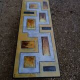 Vallauris coffee table in enamelled lava MJR