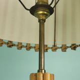 Rattan lamppost