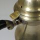 Solid brass teapot, vintage French / 20th century