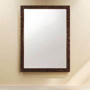 Rare large Antique Baroque or Rococo style hand carved oak mirror, France c