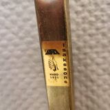 Vintage hat rack, wall-mounted clothes rack, produced in Sweden in the 1960s by Isakssons Habo