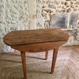 Antique round wooden table