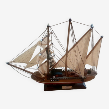 Maquette de voilier Goleta XIXème