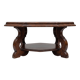 Table basse vintage octogonale bois massif tres bon etat