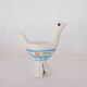 Bird-shaped ceramic egg cup – unique piece – collector – probably
