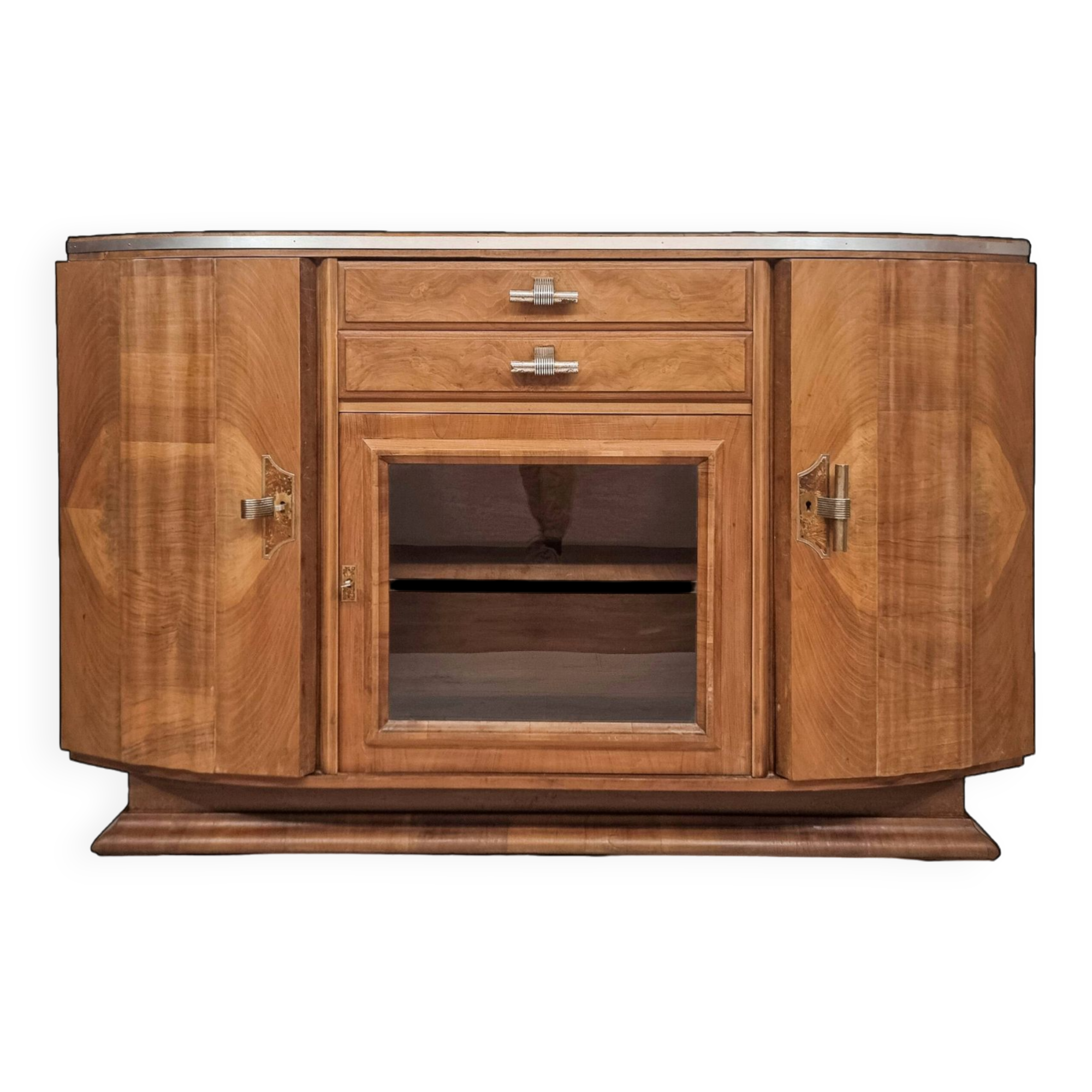 Art Deco walnut sideboard