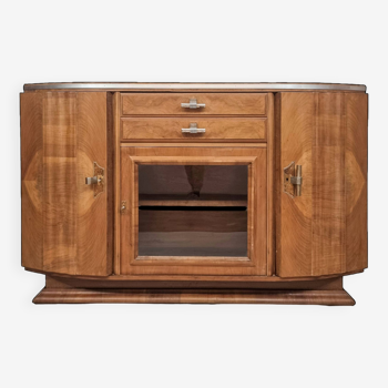 Art Deco walnut sideboard