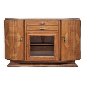 Art Deco walnut sideboard